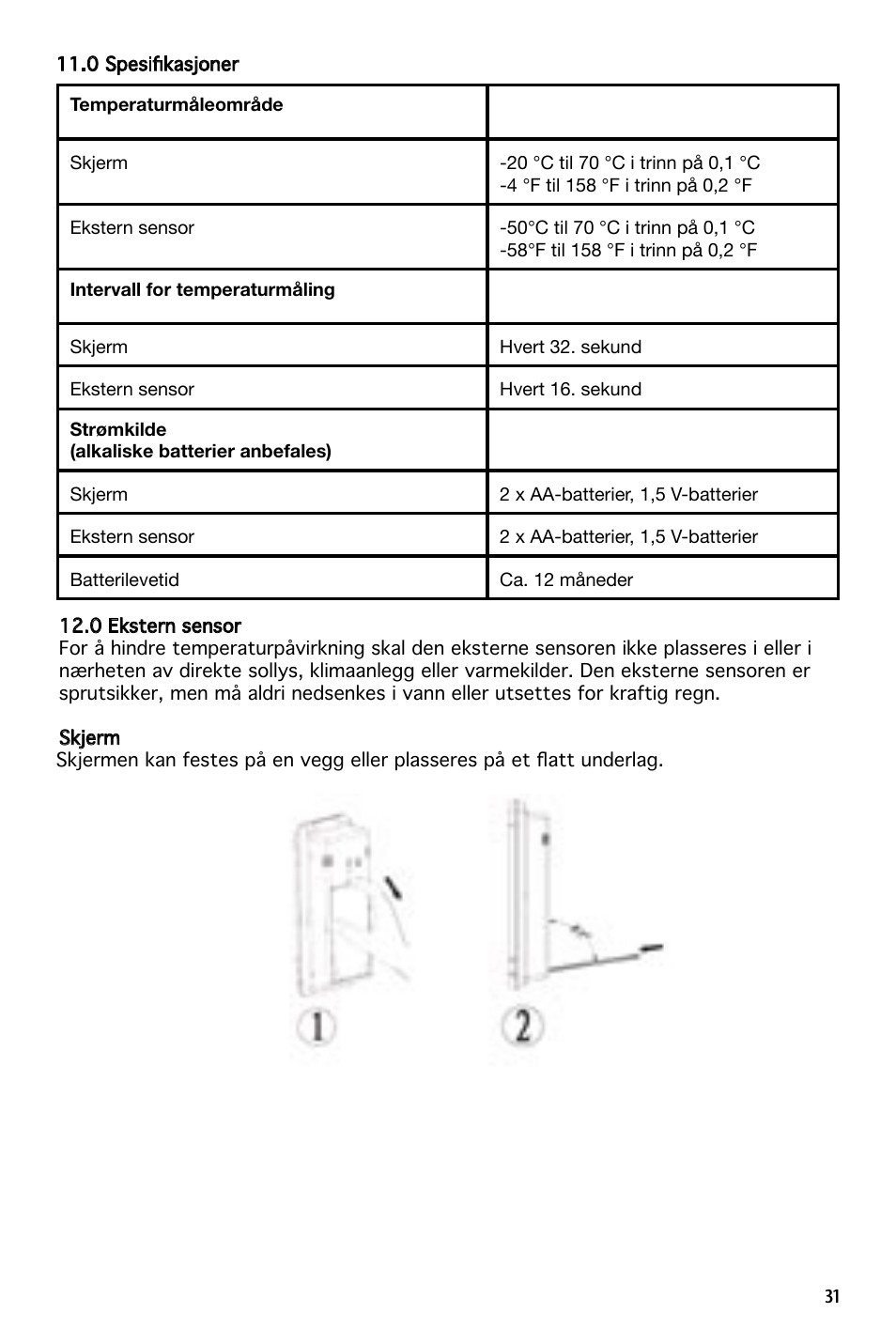 National Geographic 259NE User Manual | Page 31 / 54