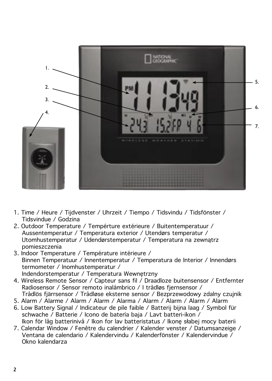 National Geographic IN103TOP User Manual | Page 2 / 58
