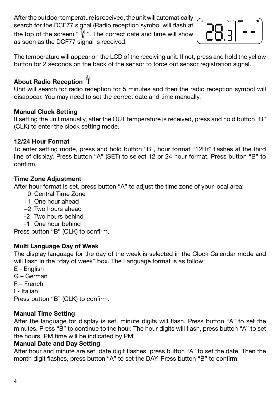 National Geographic IN103TOP User Manual | Page 4 / 58