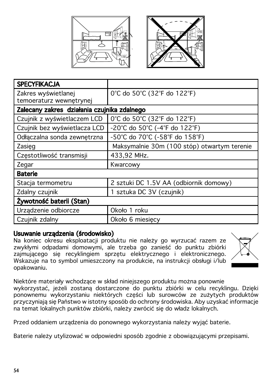 National Geographic IN103TOP User Manual | Page 54 / 58