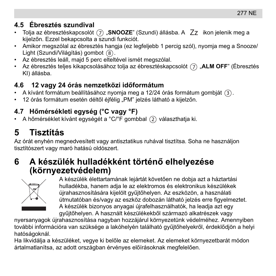 5tisztítás | National Geographic 277 NE User Manual | Page 53 / 64