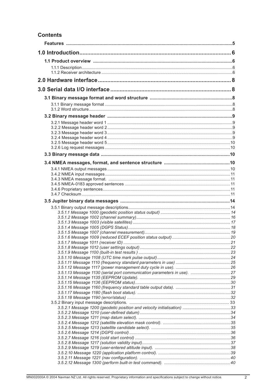 Navman 11 User Manual | Page 2 / 90