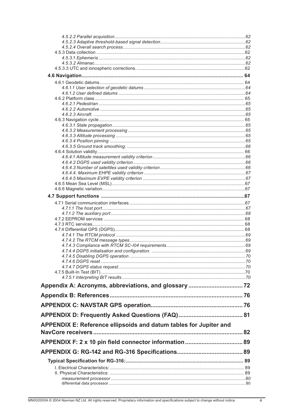 Navman 11 User Manual | Page 4 / 90