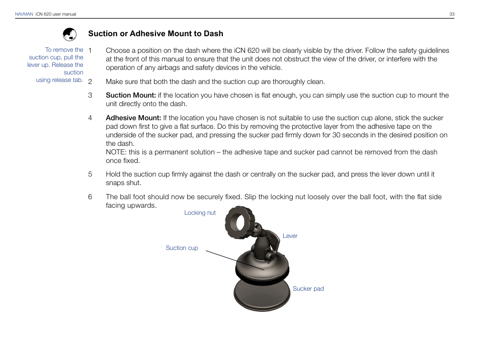 Navman iCN 620 User Manual | Page 33 / 106