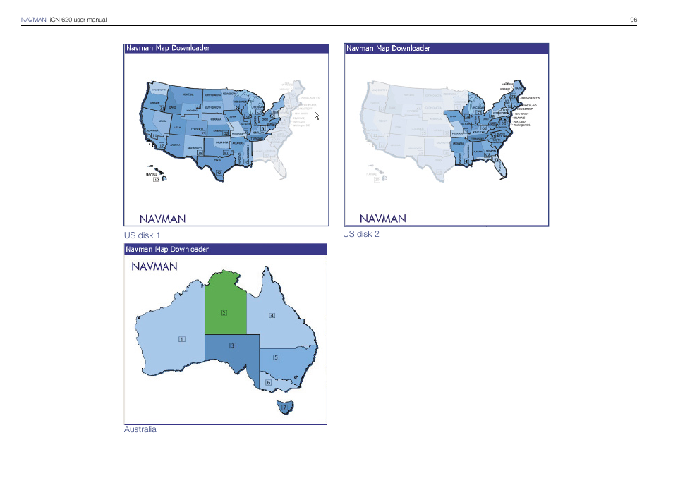 Navman iCN 620 User Manual | Page 96 / 106