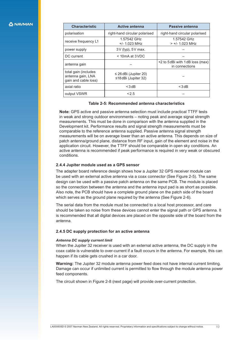 Navman JUPITER LA000605D User Manual | Page 13 / 26