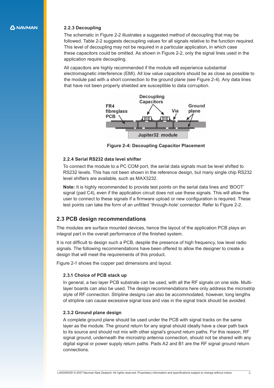 Navman JUPITER LA000605D User Manual | Page 8 / 26