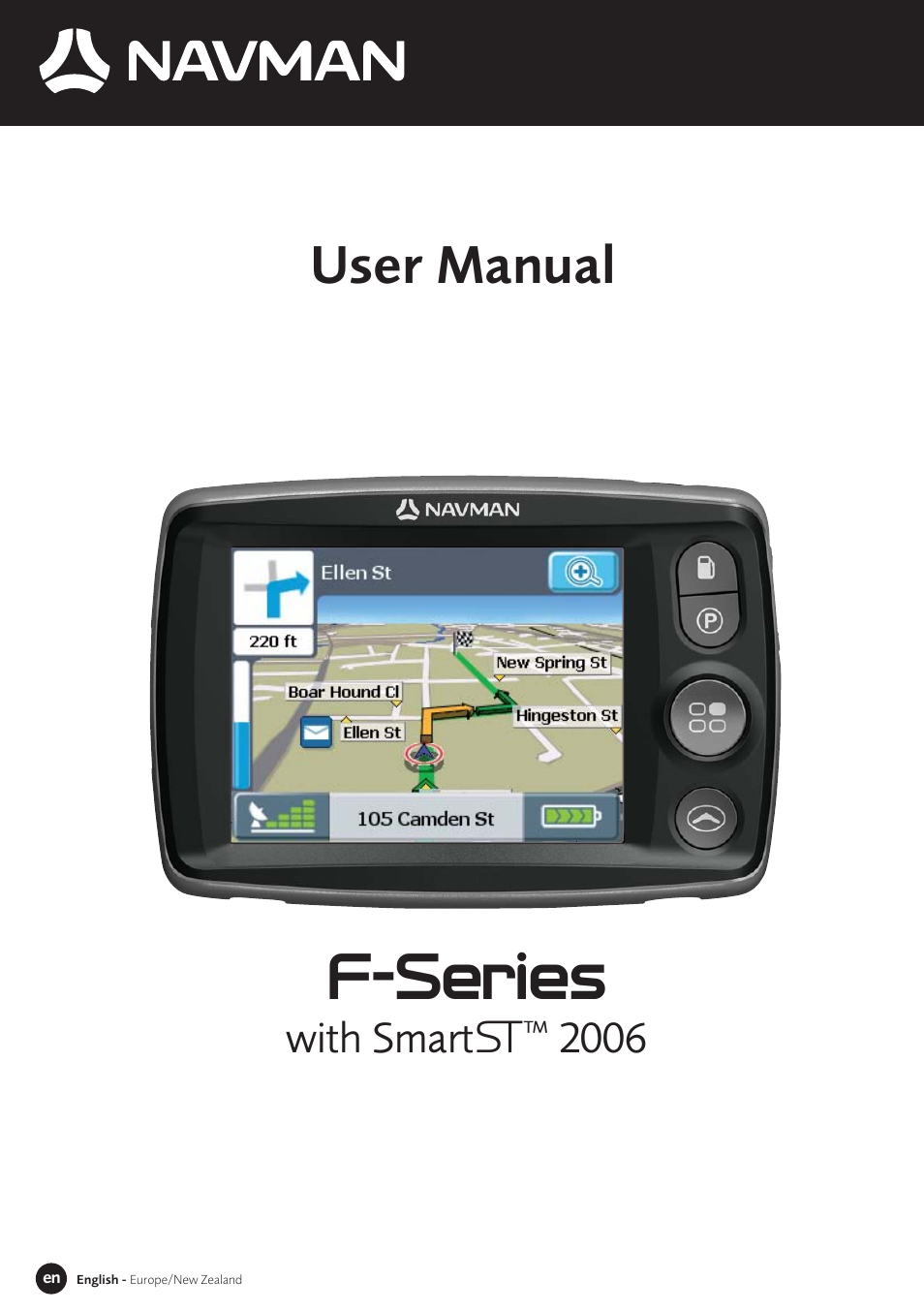 Navman F-Series User Manual | 24 pages