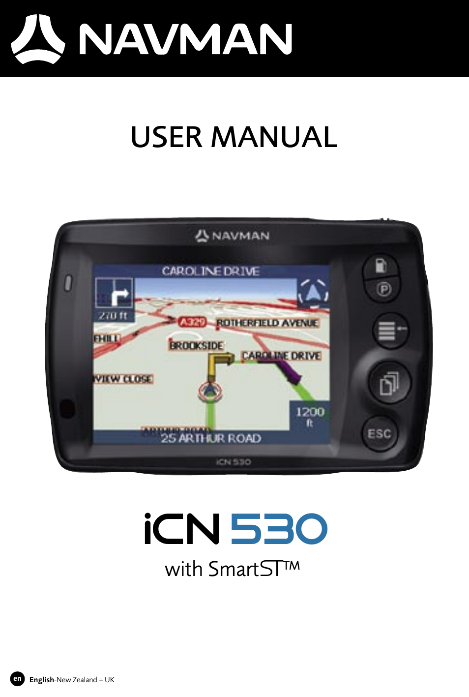 Navman SmartS iCN530 User Manual | 72 pages