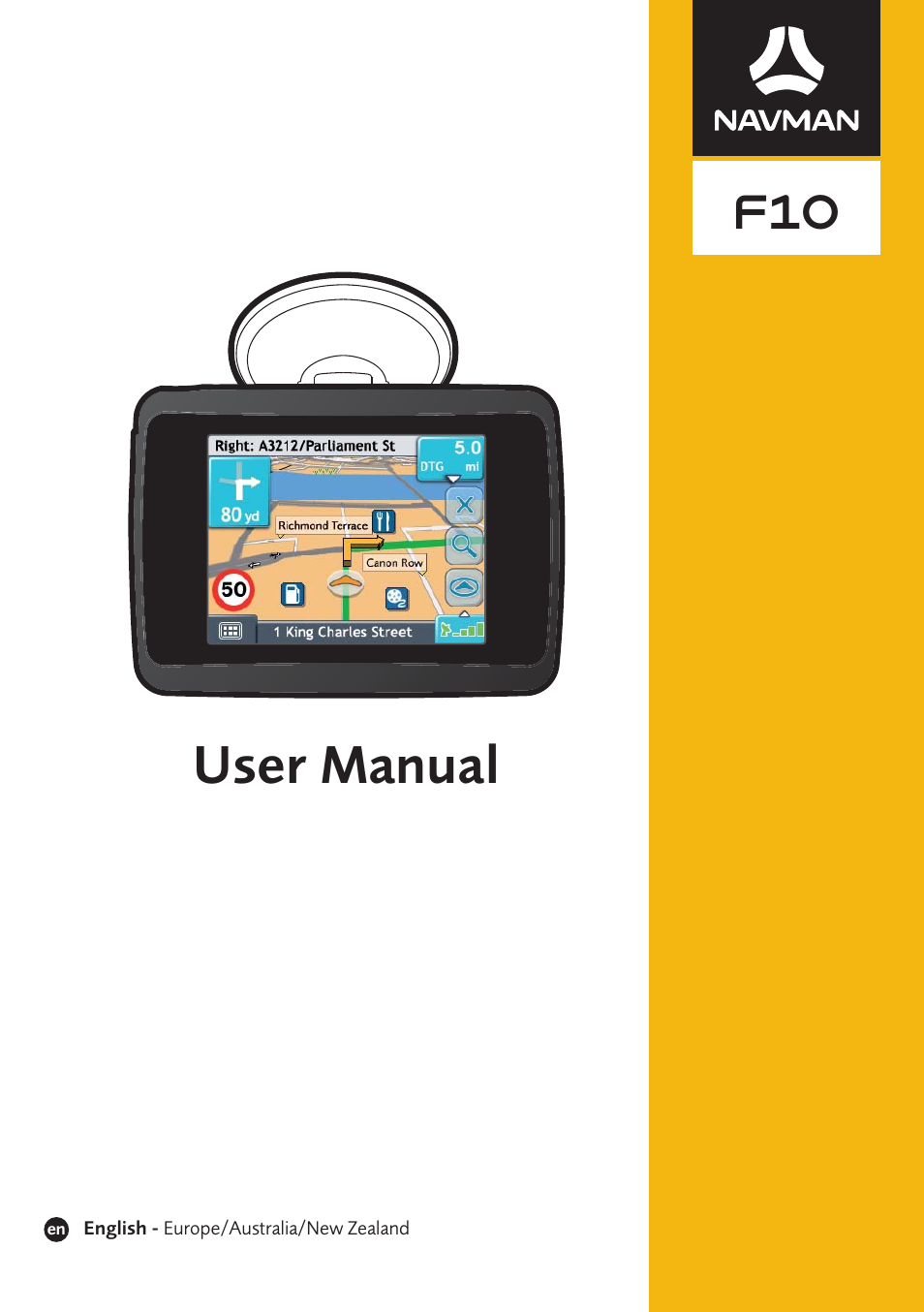 Navman F10 User Manual | 90 pages