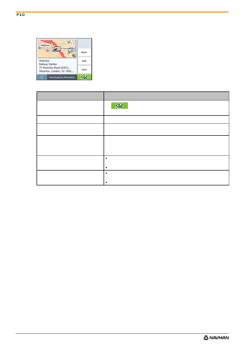 Navman F10 User Manual | Page 26 / 90