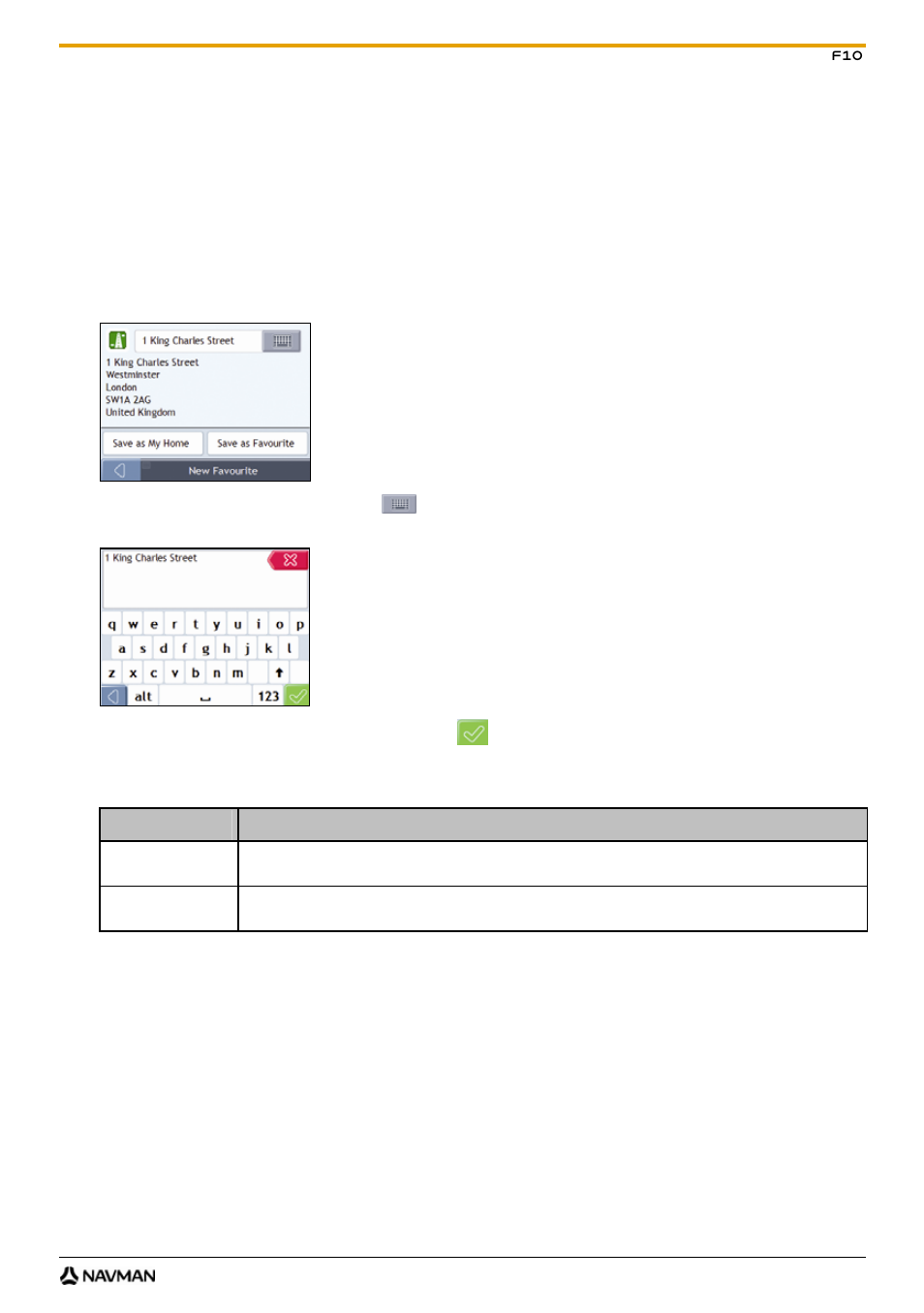 How do i save favourites and my home, How do i save a favourite or my home | Navman F10 User Manual | Page 27 / 90