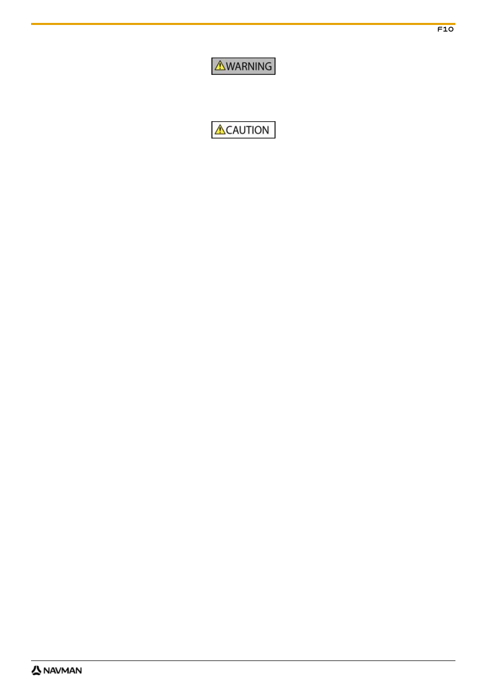 Navman F10 User Manual | Page 3 / 90