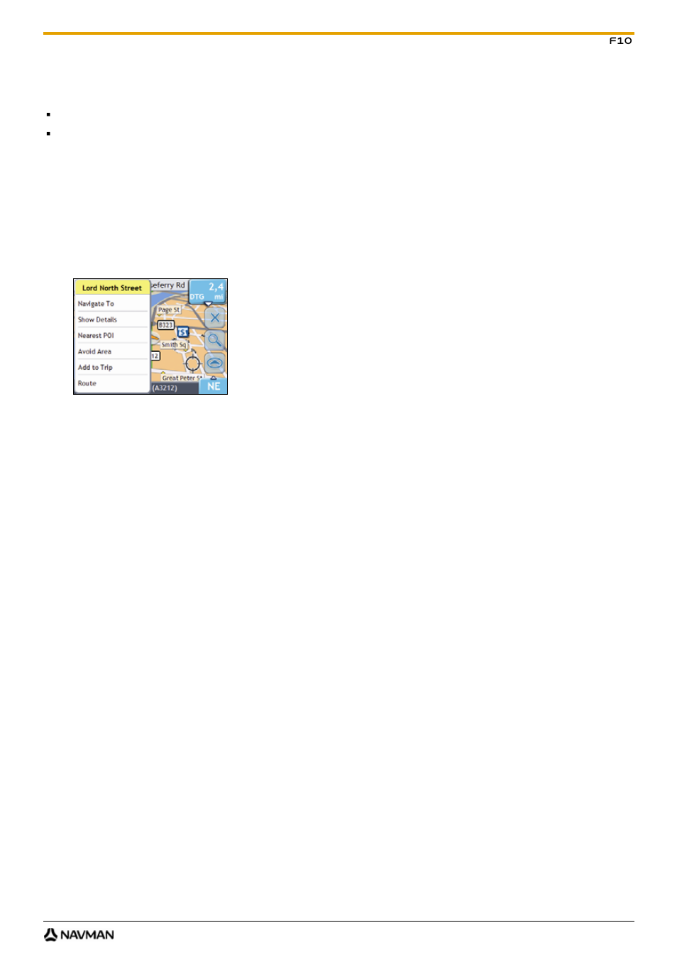 How do i preview a route | Navman F10 User Manual | Page 41 / 90