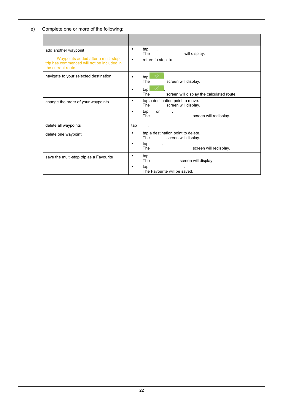 Navman F25 User Manual | Page 22 / 70