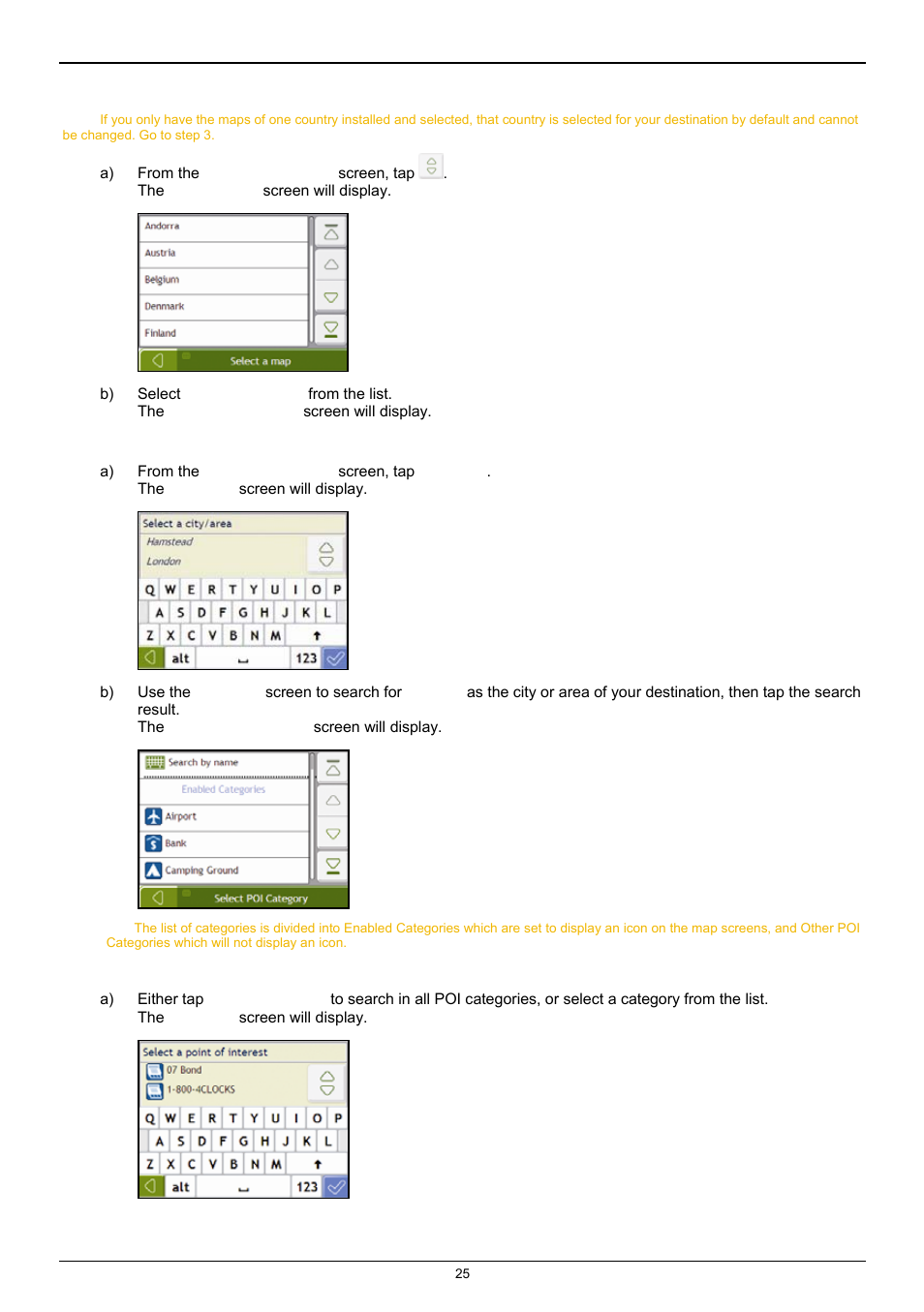 Navman F25 User Manual | Page 25 / 70