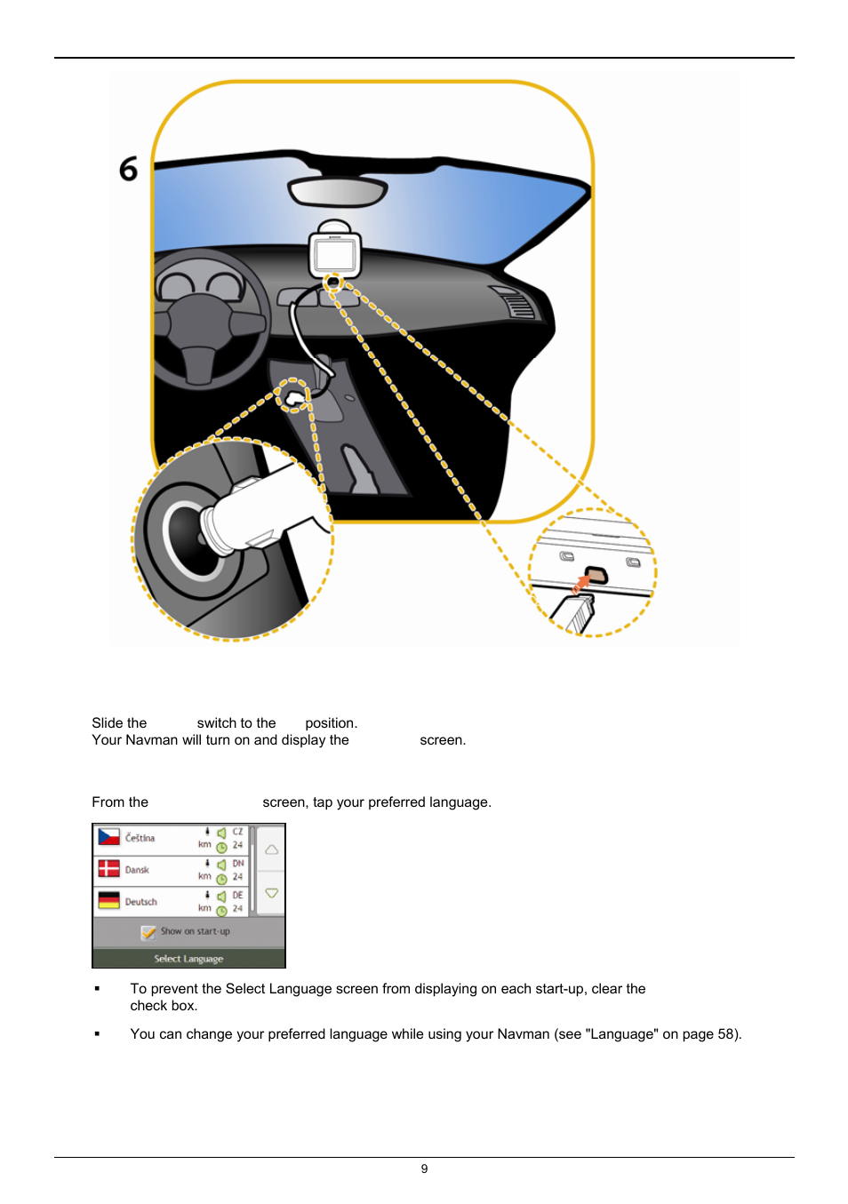 Navman F25 User Manual | Page 9 / 70