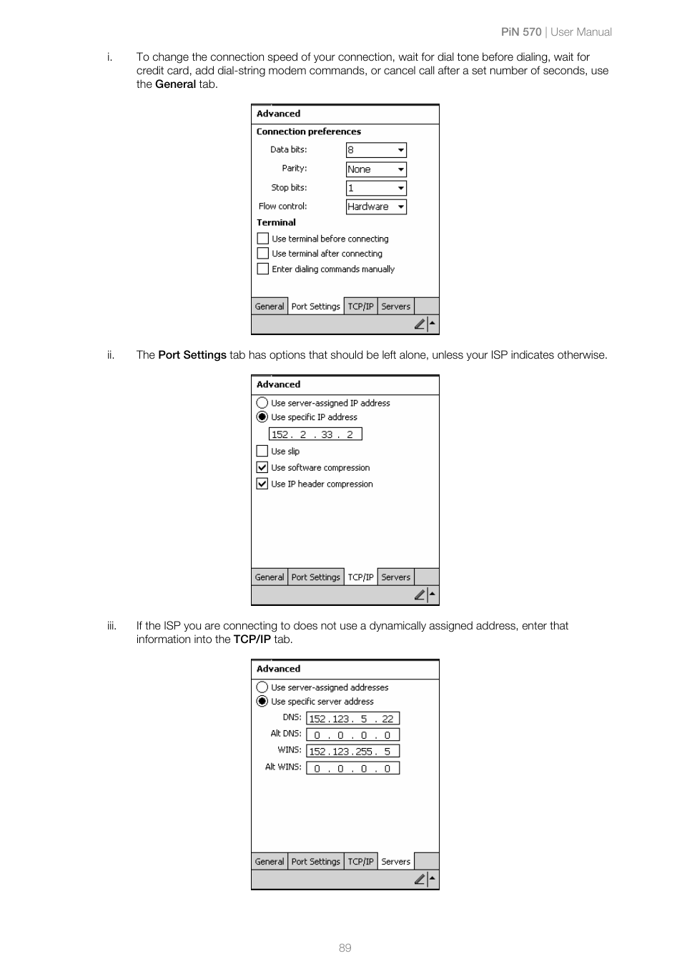 Navman PiN 570 User Manual | Page 89 / 116
