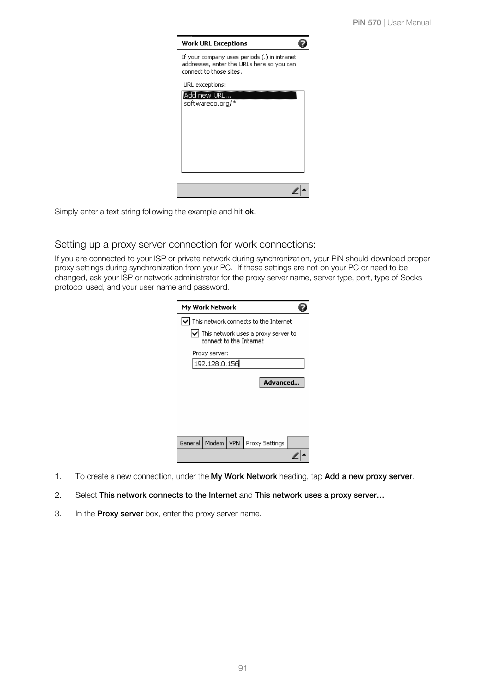 Navman PiN 570 User Manual | Page 91 / 116