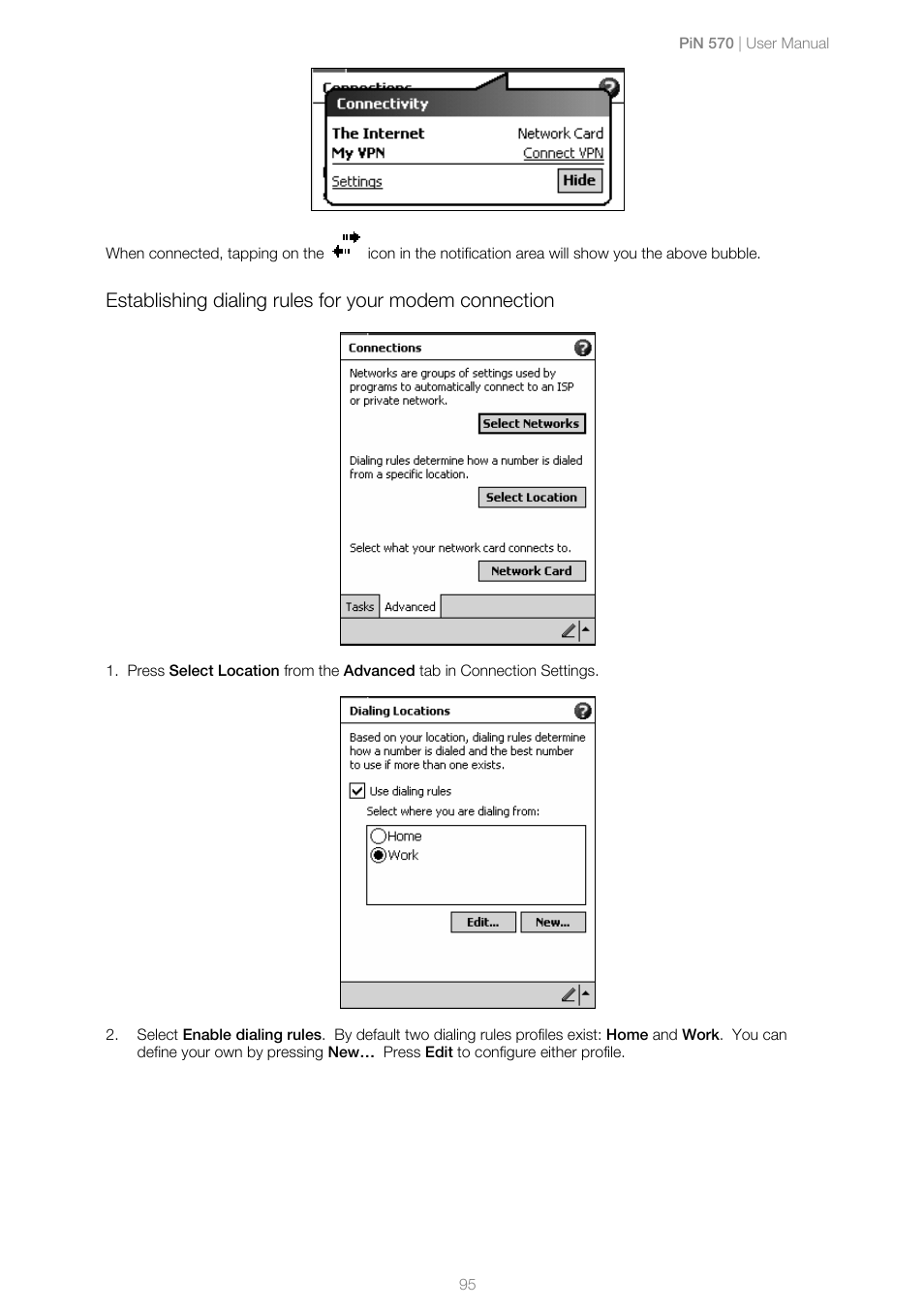 Navman PiN 570 User Manual | Page 95 / 116