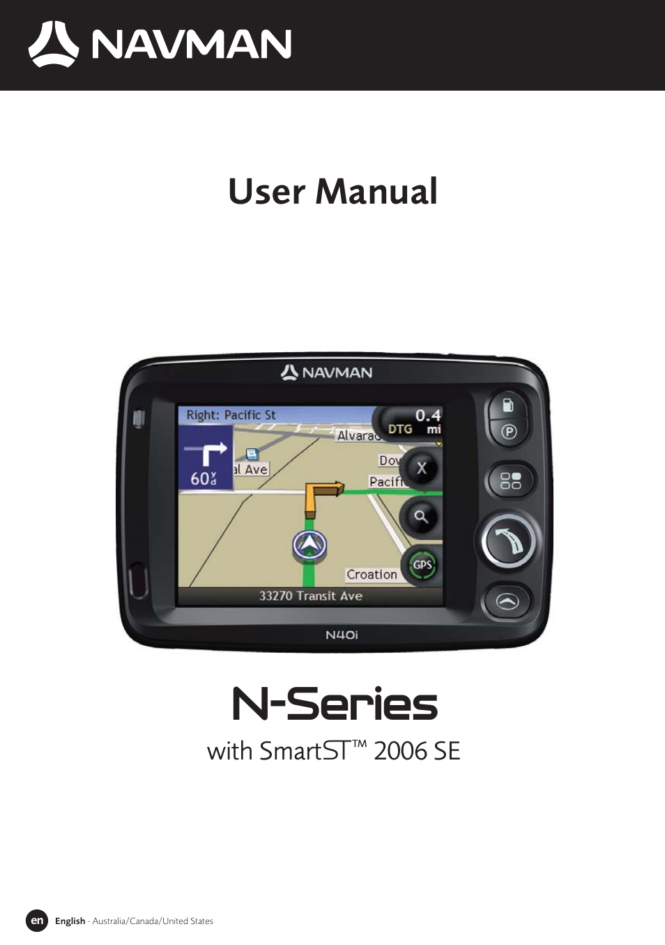 Navman N-Series User Manual | 144 pages