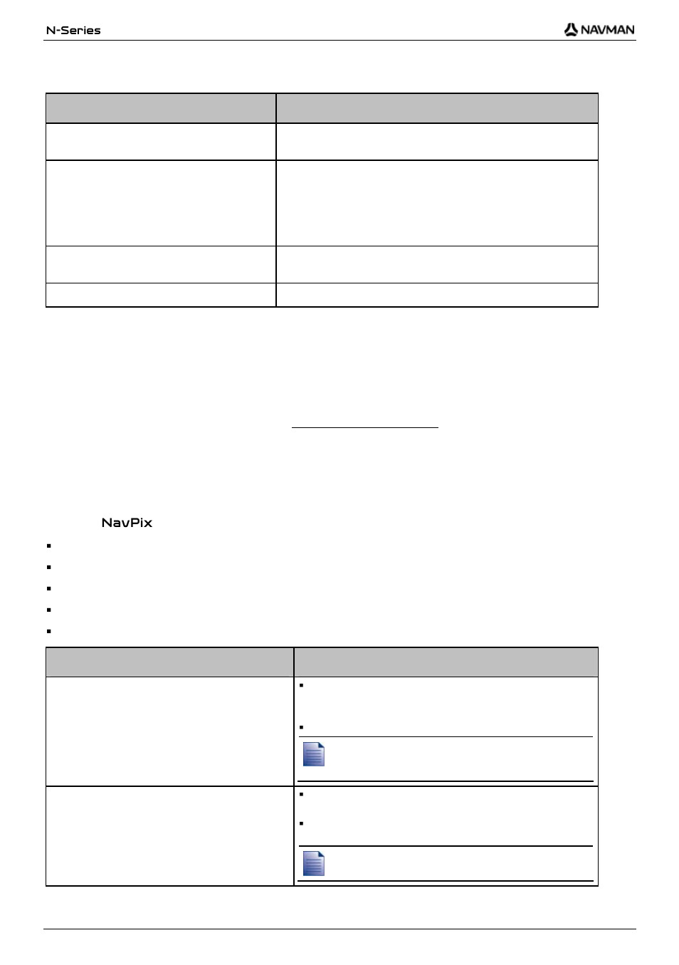 View and edit photo details as required, Transfer photos from navalbum to your computer, Email or print photos or upload to the internet | If you want to ... then | Navman N-Series User Manual | Page 102 / 144