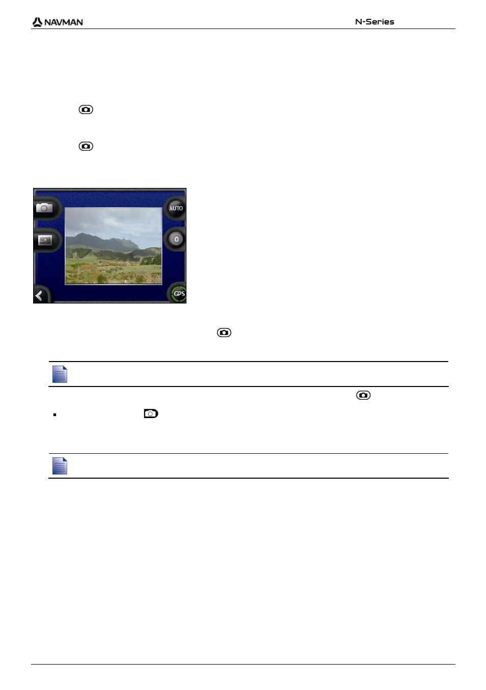 How do i take a photo, Quick steps, Detailed steps | Navman N-Series User Manual | Page 57 / 144