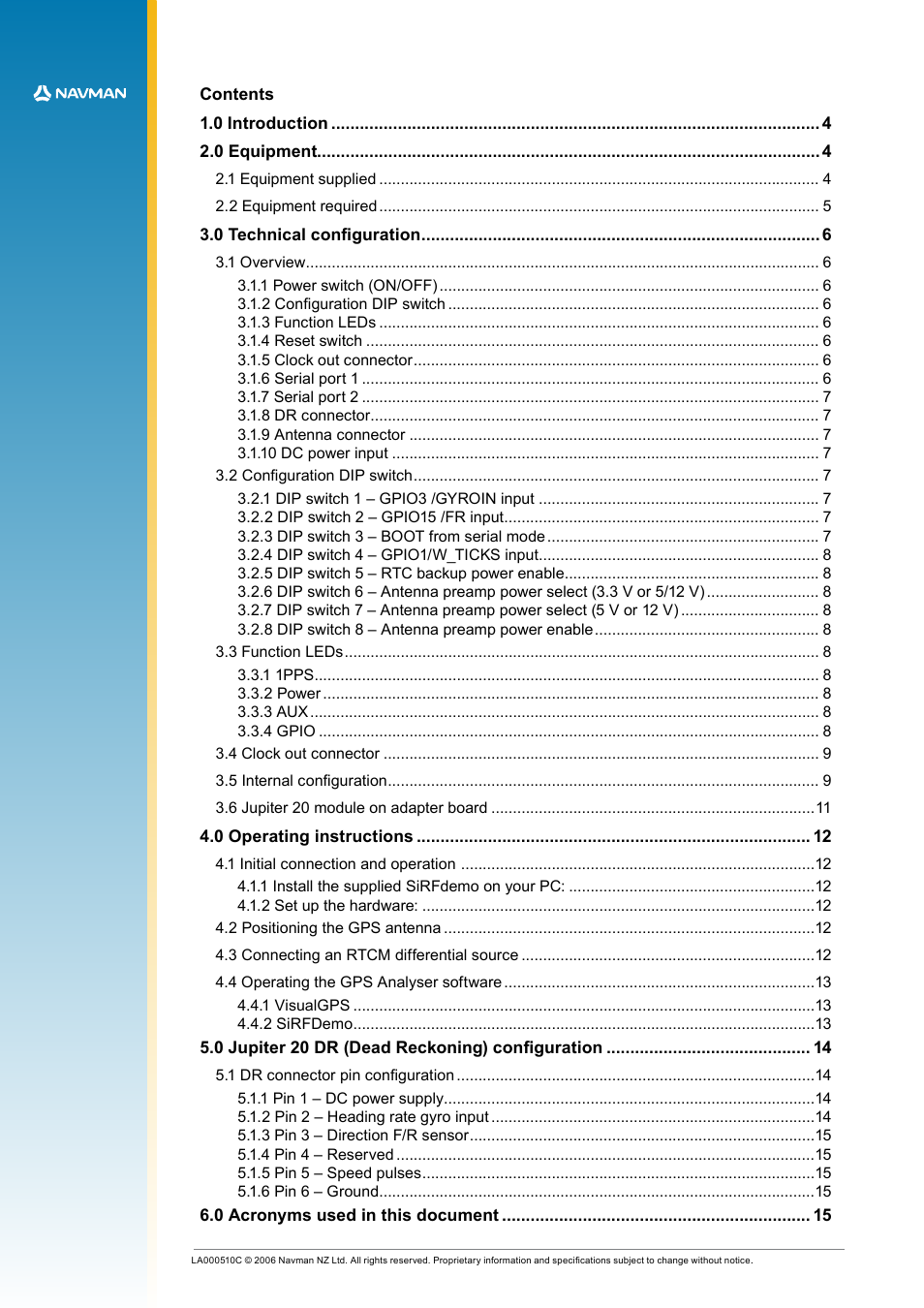 Navman LA000507 User Manual | Page 2 / 16