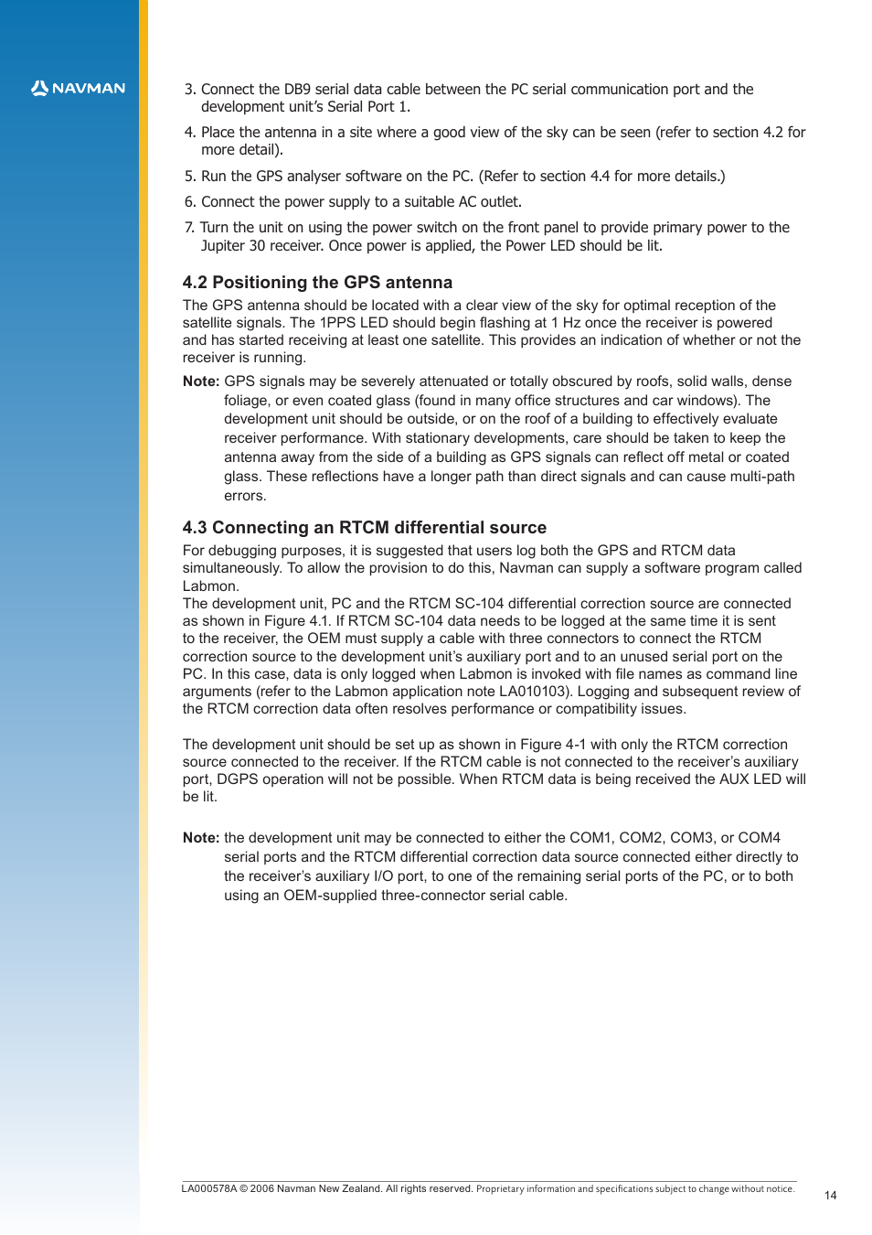 Navman LA000578A User Manual | Page 14 / 17