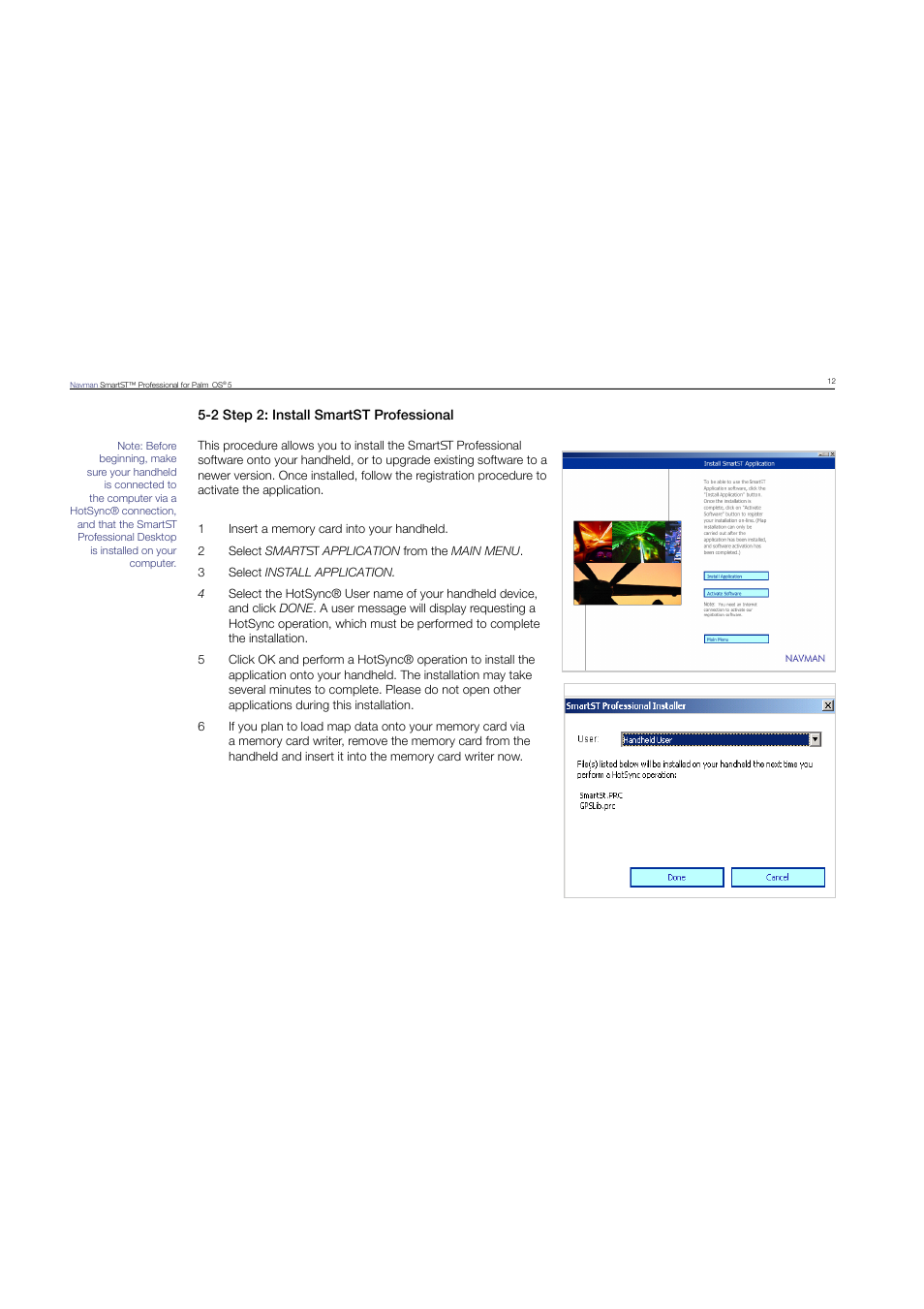 Navman SmartST Professional User Manual | Page 12 / 60