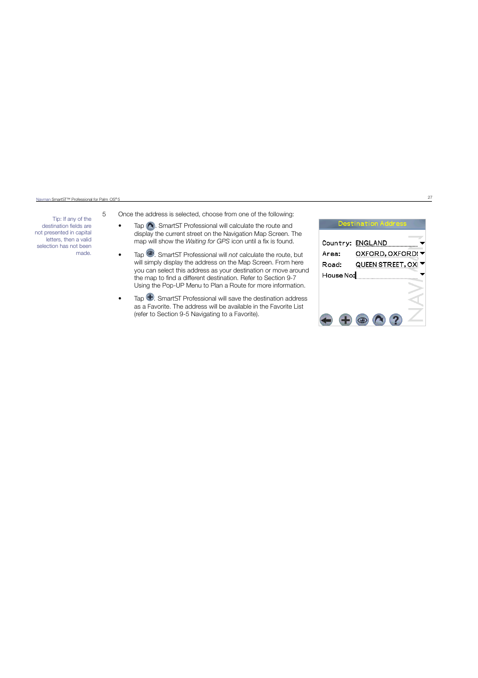 Navman SmartST Professional User Manual | Page 27 / 60