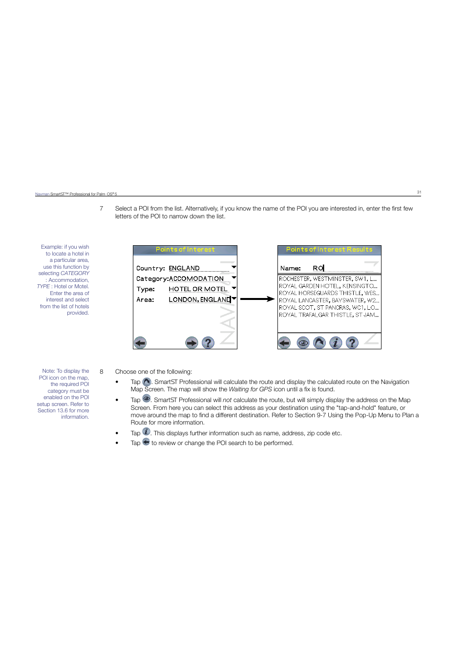 Navman SmartST Professional User Manual | Page 31 / 60