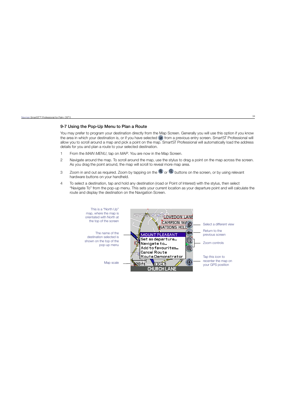 Navman SmartST Professional User Manual | Page 34 / 60