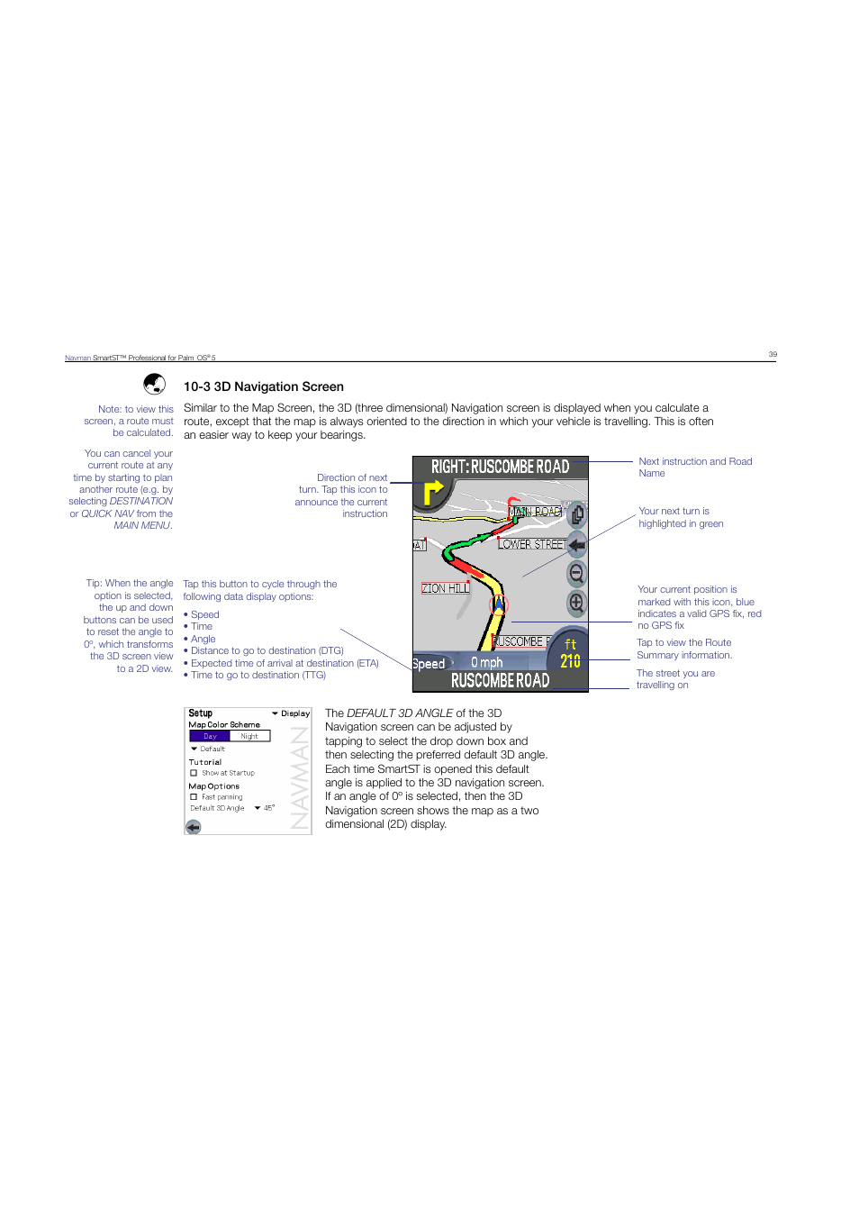 Navman SmartST Professional User Manual | Page 39 / 60