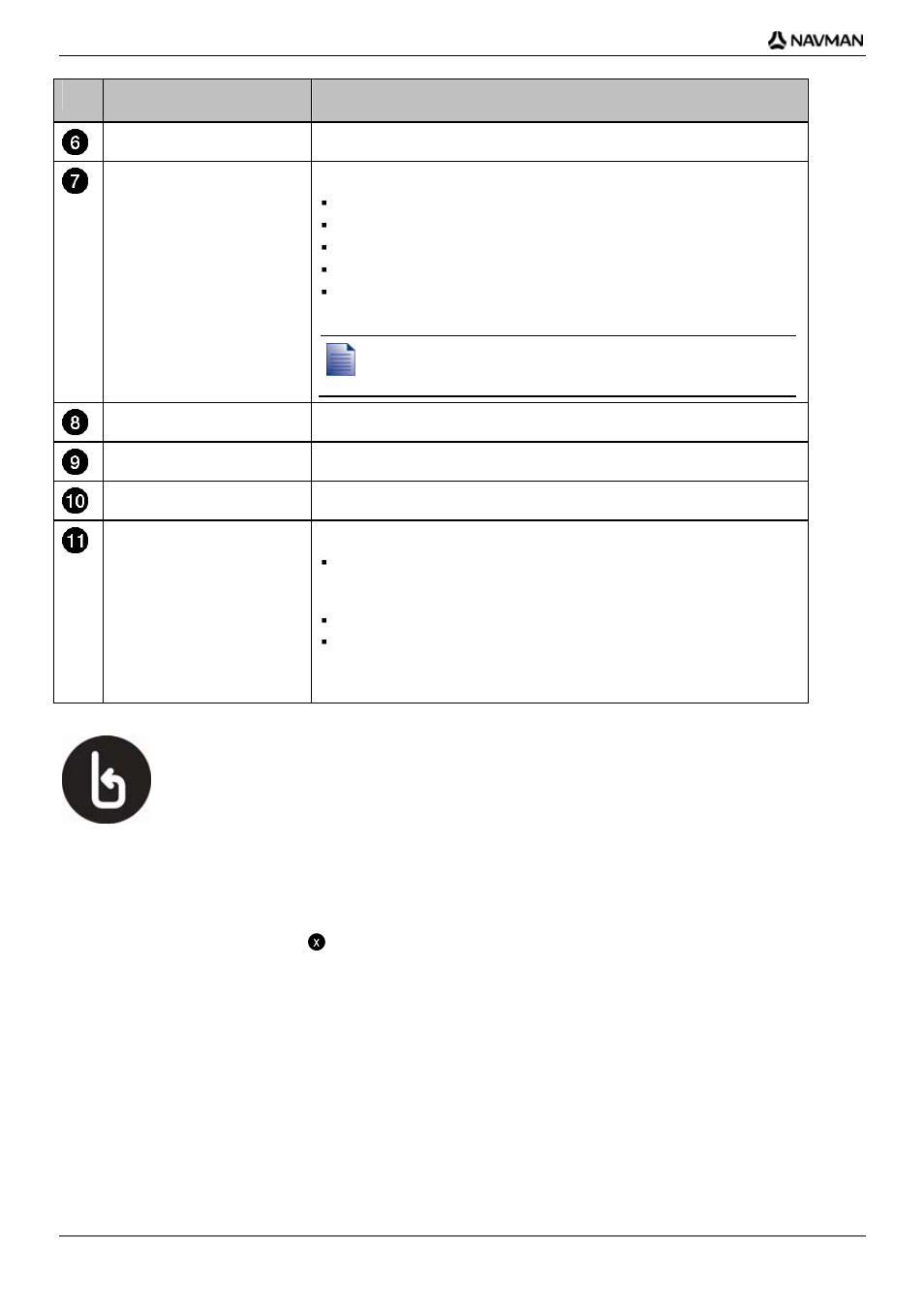 What if i miss a turn, Item description | Navman iCN-700 Series User Manual | Page 50 / 128