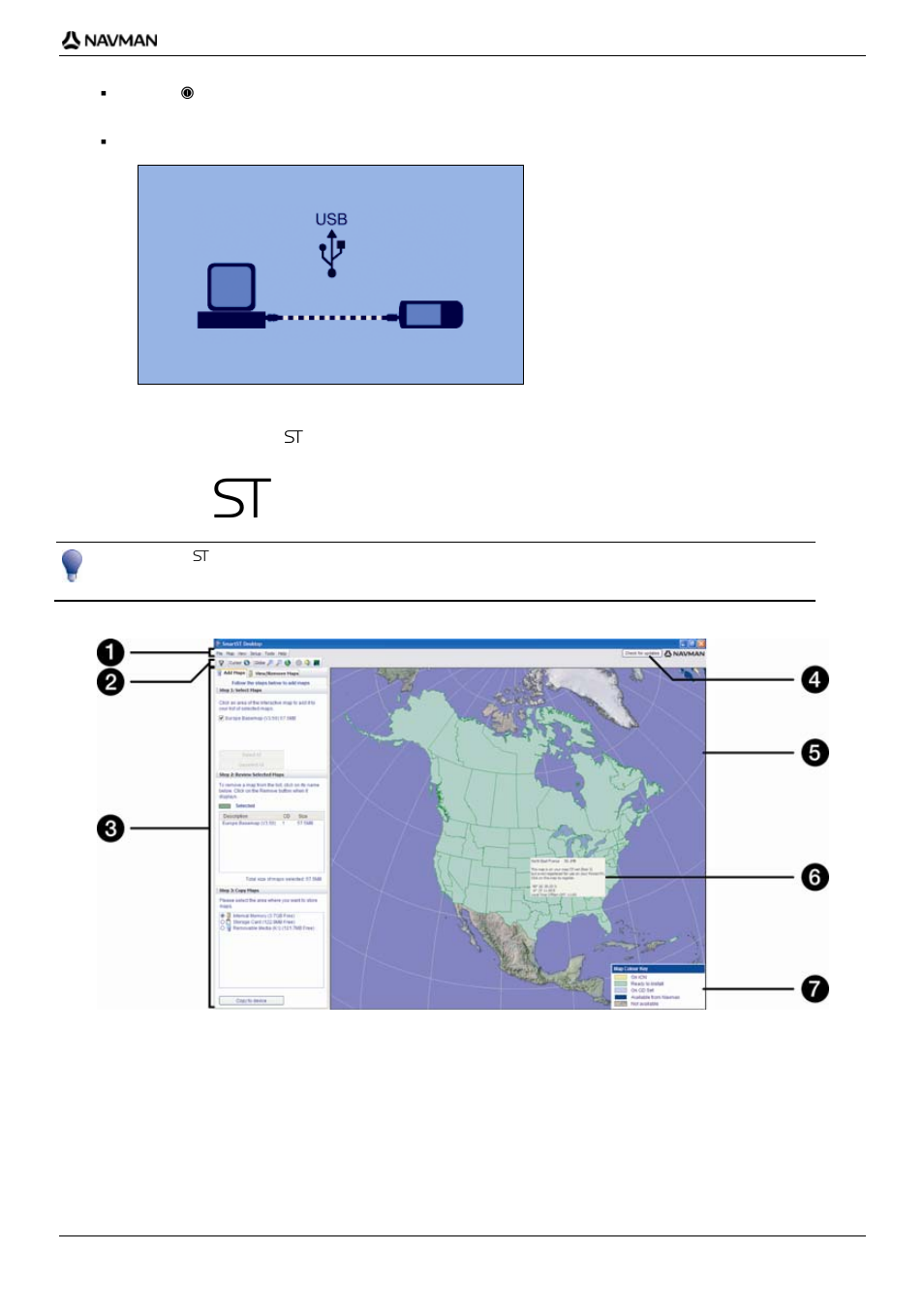 Smart desktop features | Navman iCN-700 Series User Manual | Page 81 / 128