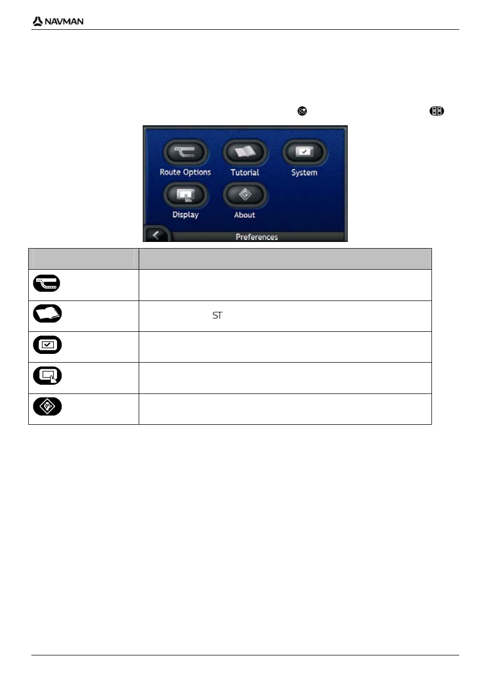 What can i customize, Element description | Navman iCN-700 Series User Manual | Page 97 / 128