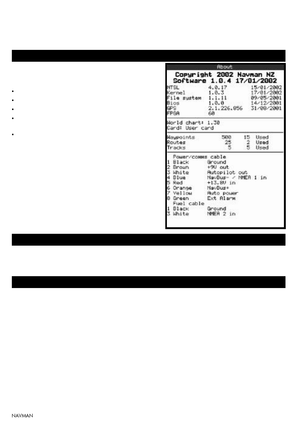 12 about display, 13 setup menu, 1 system setup | Sorting the file names, Language, Keybeep, Factory reset | Navman TRACKER 5100I User Manual | Page 25 / 42