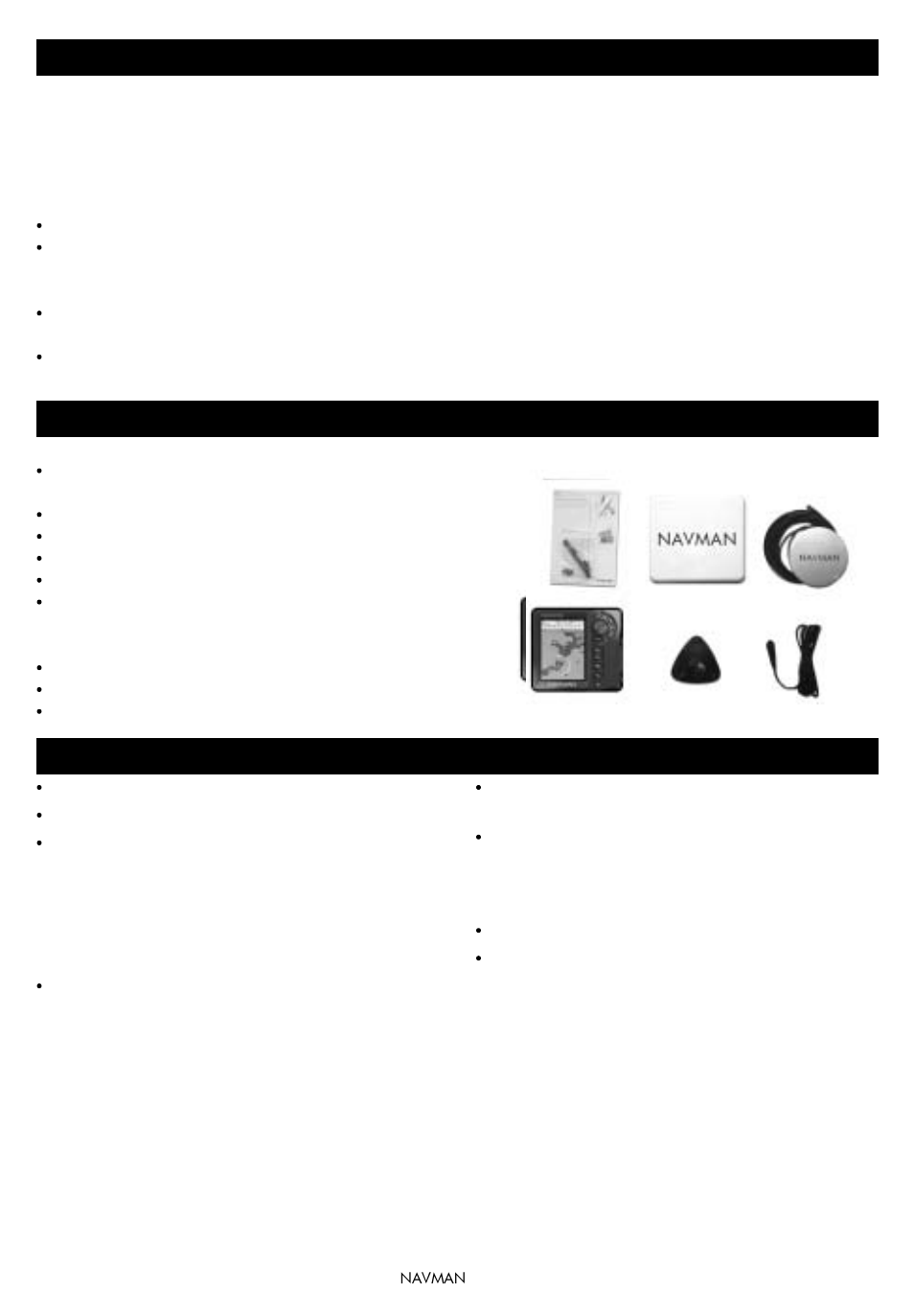 2 options and accessories | Navman TRACKER 5100I User Manual | Page 32 / 42