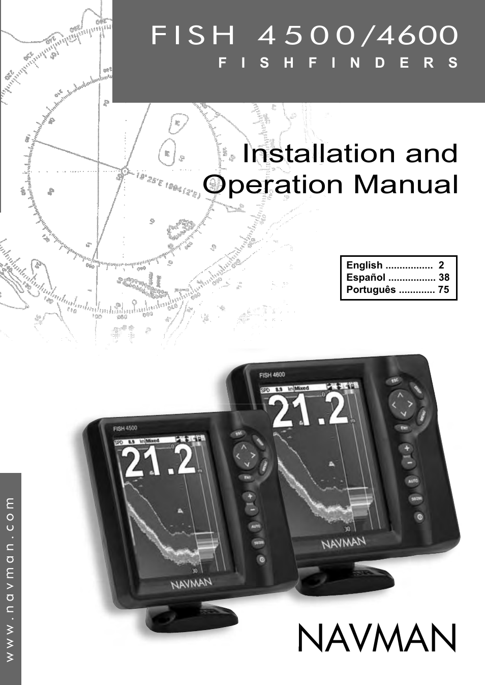 Navman FISH 4500/4600 User Manual | 36 pages