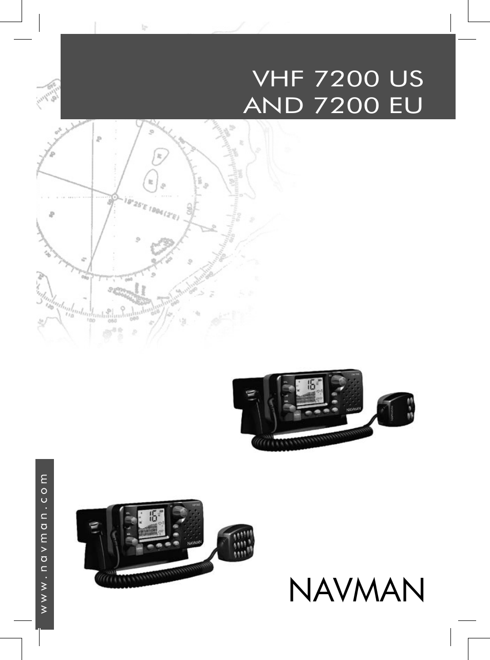 Navman VHF 7200 User Manual | 60 pages