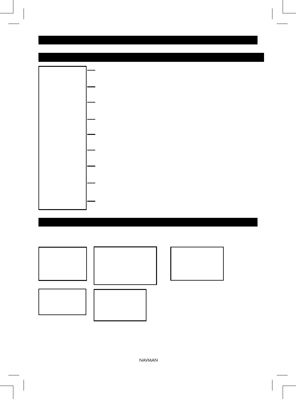 1 radio setup menu (radio setup) | Navman VHF 7200 User Manual | Page 20 / 60