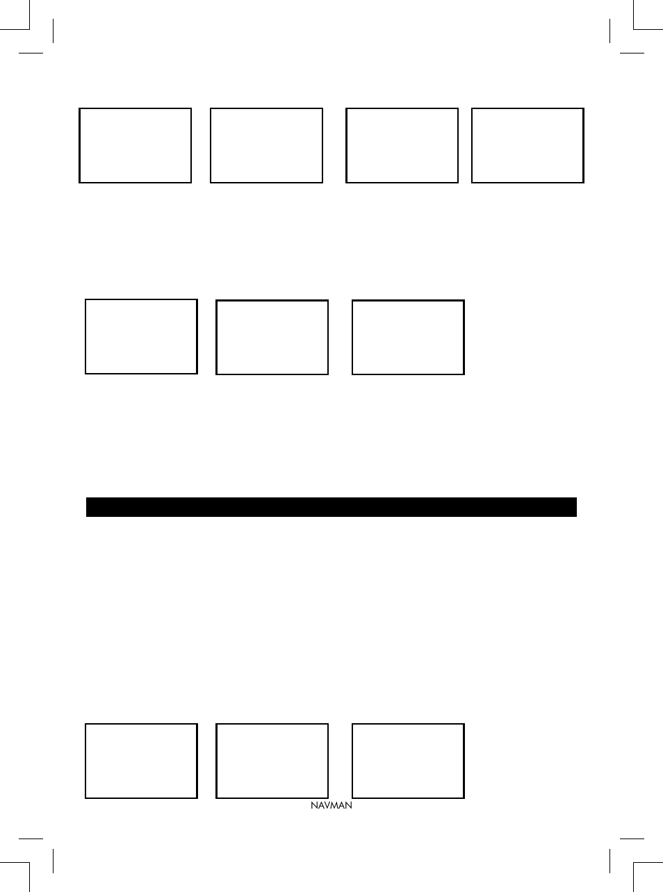 8 barometric displays (baro), 2 navbus as gps source, 3 navbus as baro & temp source | 1 customize the barometric units | Navman VHF 7200 User Manual | Page 23 / 60