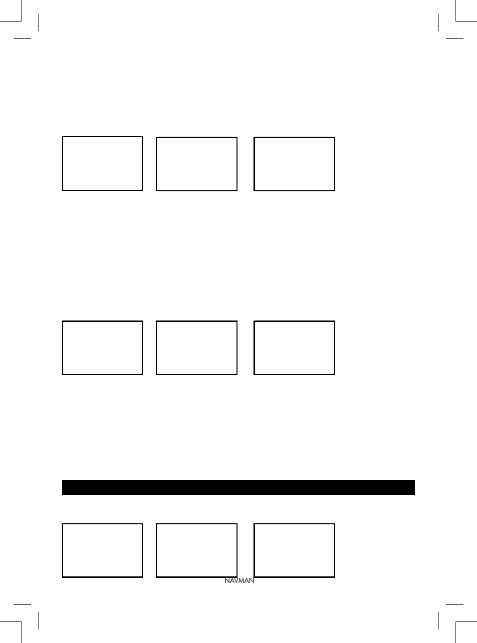 9 temperature display (temp), 2 switch the barometric screen display on or off, 3 calibrate the barometric sensor | Navman VHF 7200 User Manual | Page 24 / 60