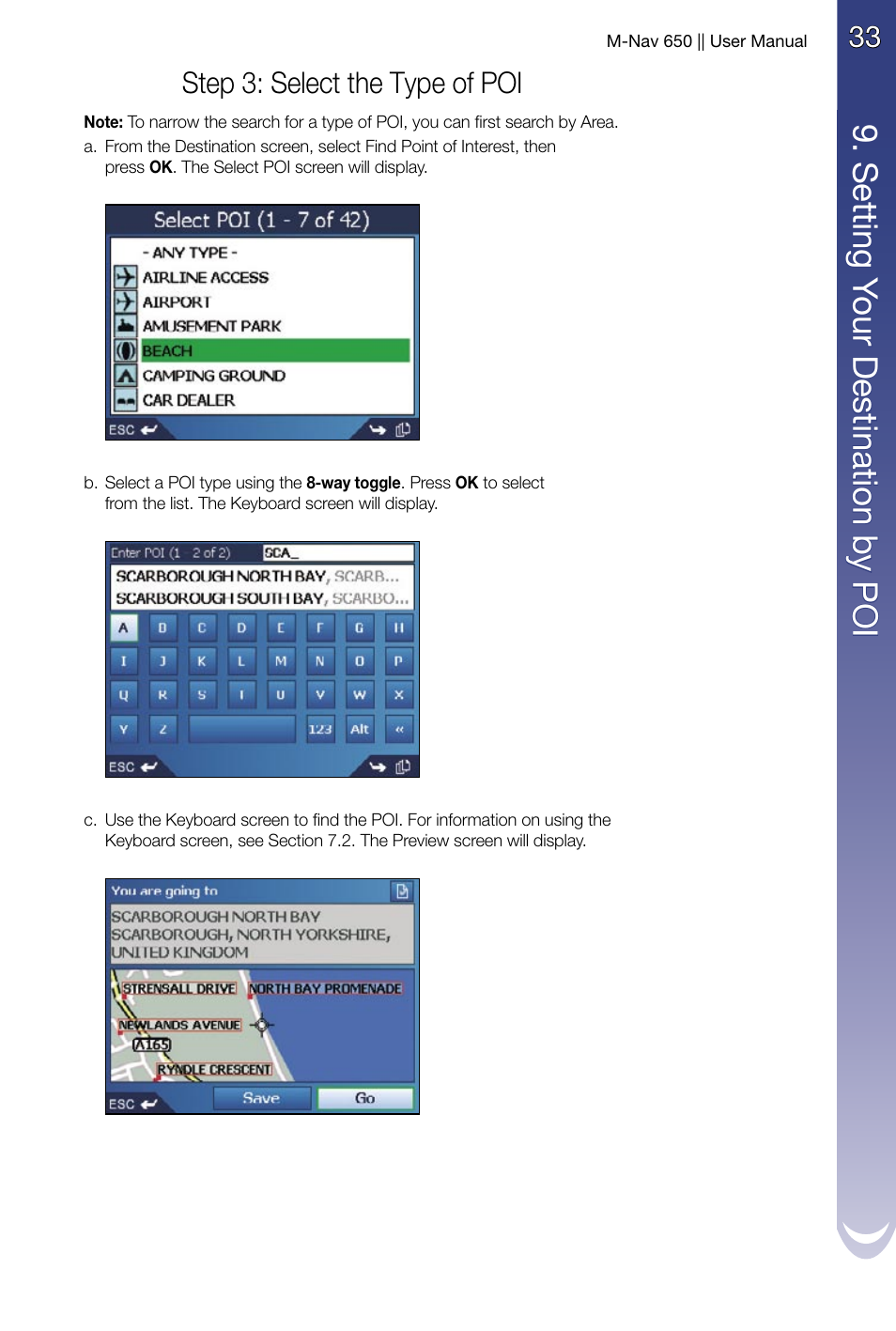 Navman M-Nav 650 User Manual | Page 33 / 84