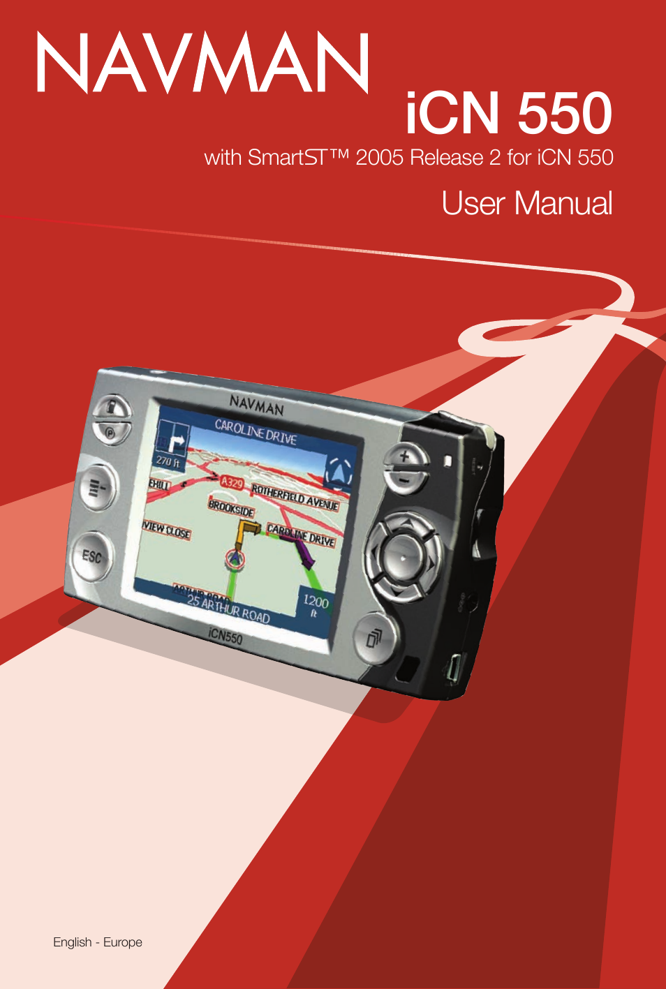 Navman ICN 550 User Manual | 72 pages