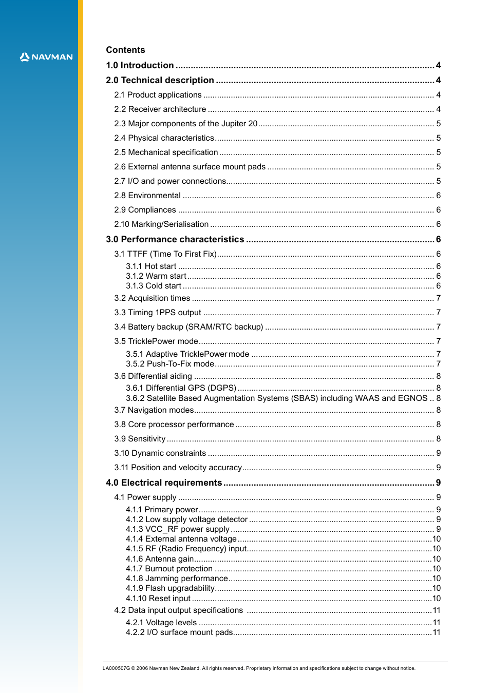 Navman LA000508 User Manual | Page 2 / 18