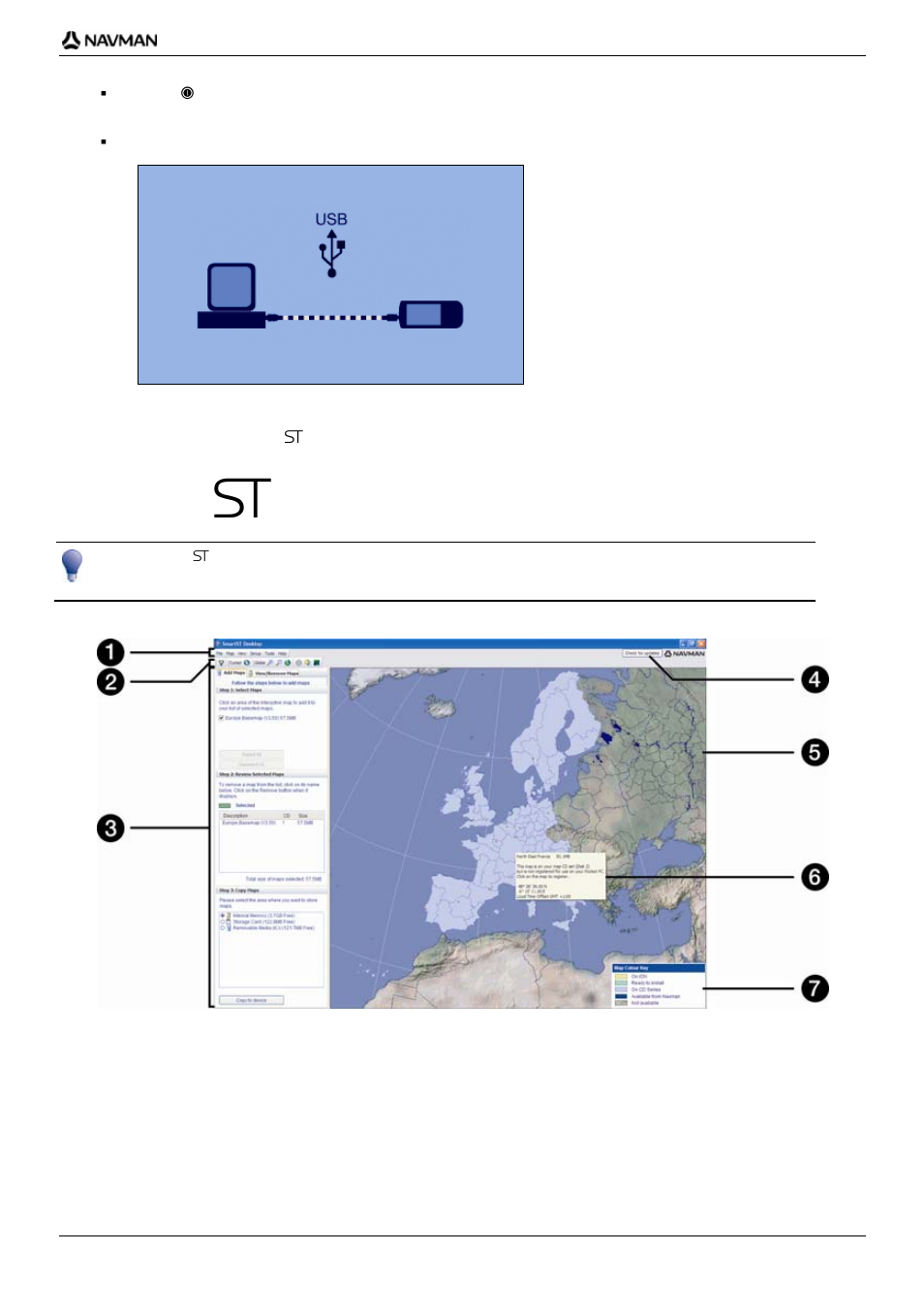 Smart desktop features | Navman iCN700 User Manual | Page 79 / 124