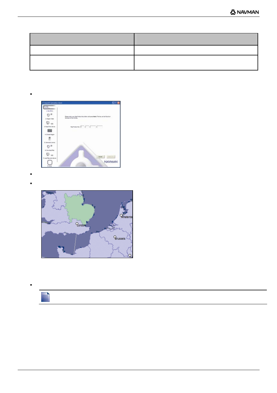 If the map to be installed is ... then | Navman iCN700 User Manual | Page 84 / 124