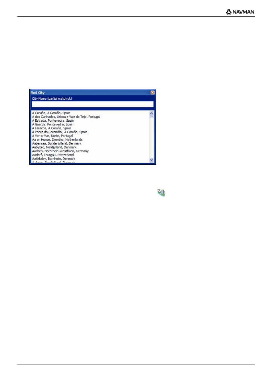 Navman iCN700 User Manual | Page 86 / 124